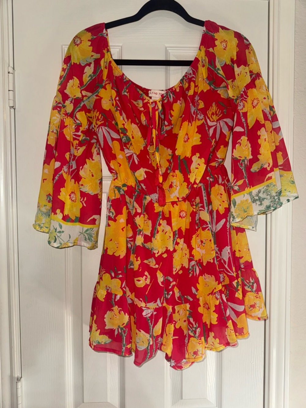 Flying Tomato Floral Romper